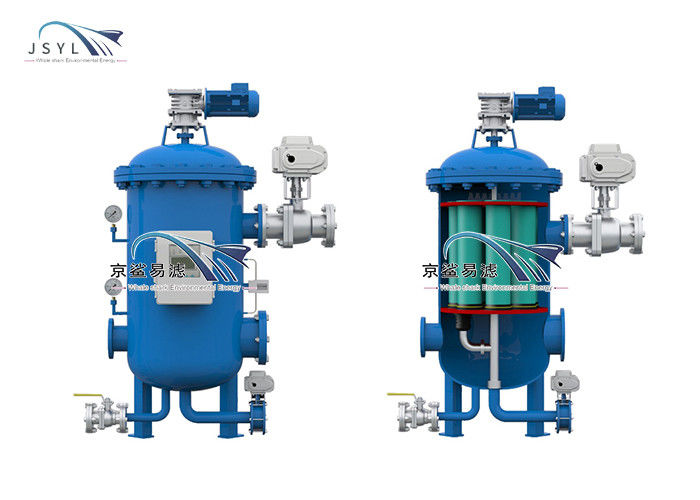 το μονοκατευθυντικό αυτοκίνητο 50-60m3/H DN100 Backflush το φίλτρο